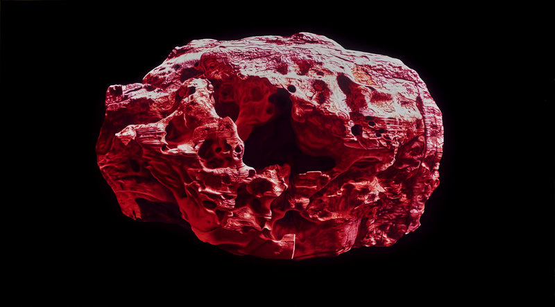 Franziska Rutishauser, Malerei: Stranger 7-Wandering matter, 2019, Öl auf Leinwand, 105x190cm