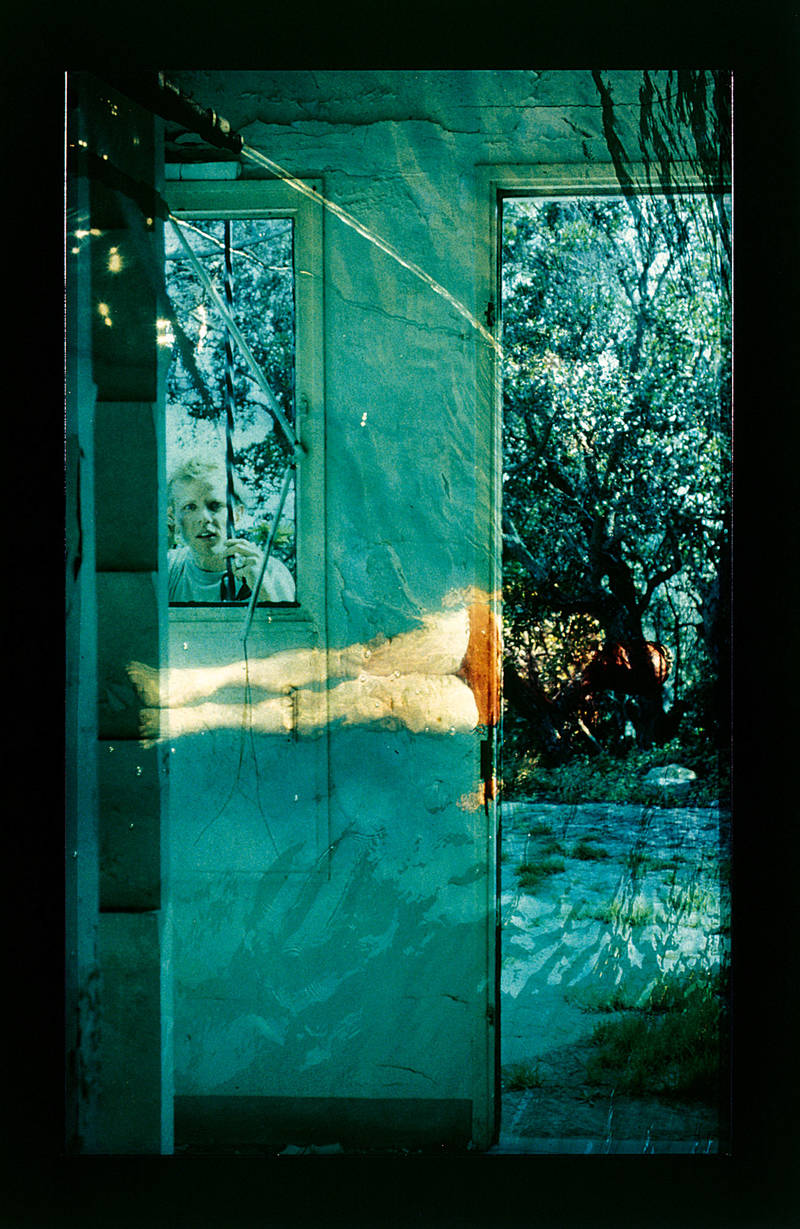 Franziska Rutishauser, photography: Zu-Fluss (In-Flow), 1994,  Ilfochrome, glass, MDF, 92x60cm, unique piece