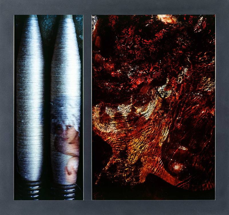 Franziska Rutishauser, photographie: Séparation (Ab-Schied), 1994, Ilfochrome, sous verre, MDF, 83x88,5cm, pièce unique